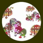 Caterpillar and Ladybug Lady Bug Graphic stickers