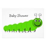 Caterpillar Baby Shower Invitation