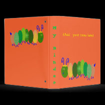 Caterpillar Binder by MarciaCox Caterpillar Binder