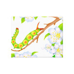 Caterpillar Blossoms Canvas Prints