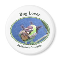 Caterpillar Bug Lover Refrigerator Magnet