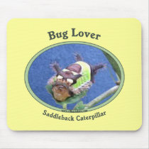Caterpillar Bug Lover Mousepads