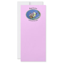 Caterpillar Bug Lover rack cards by HappyDoggies Caterpillar Bug Lover rack cards