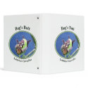 Caterpillar Bug's Butt Vinyl Binder