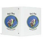 Caterpillar Bug's Butt Vinyl Binder