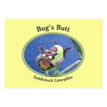 Caterpillar Bug's Butt Business Card Template