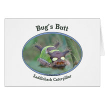 Caterpillar Bug's Butt Card