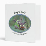 Caterpillar Bug's Butt Vinyl Binders