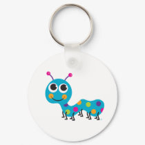 Caterpillar Keychain