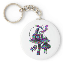 Caterpillar Psychadelic keychains