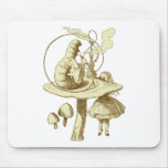 Caterpillar Sepia Mouse Pads