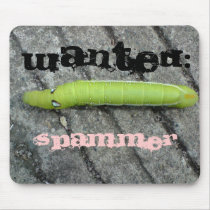 Caterpillar Spammer mousepads