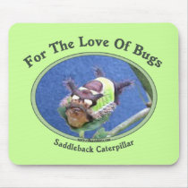 Caterpillar The Love Of Bugs Mouse Pads