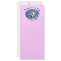 Caterpillar The Love Of Bugs rack cards by HappyDoggies Caterpillar The Love Of Bugs rack cards