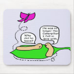 Caterpillar to Butterfly Mousepad