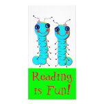 Caterpillar Twins Designed Book Mark Photo Greeting Card