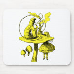 Caterpillar Yellow Fill Mousepad