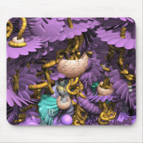 Caterpillers in my Dahlias Mousemat mousepads