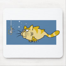 Catfish Pun mousepads by alternateworlds Catfish Pun mousepads