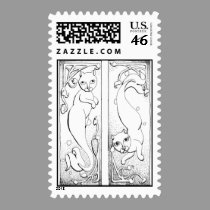 CatfishShaded1, CatfishShaded2 postage