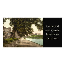 Cathedral and Castle, Inverness, Scotland Photo Card