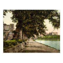Cathedral and Castle, Inverness, Scotland Postcard