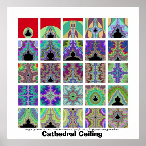 Cathedral Ceiling Poster Zazzle