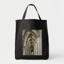 Cathedral Corridor Canvas Bag