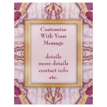 Cathedral Crucifix Personalized Flyer