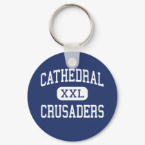 Cathedral - Crusaders - High - Saint Cloud keychains by customteamsportswear Cathedral - Crusaders - High - Saint Cloud keychains