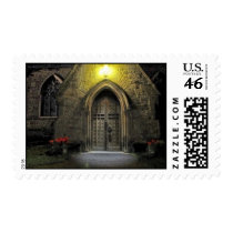 Cathedral Door at Night (2) Stamps