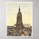 Cathedral, Frankfort on Main (i.e. Frankfurt am Ma Poster