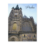 cathedral praha postcard