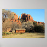 Cathedral Rock Scene Posters