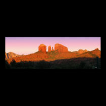 Cathedral Rock Sedona Panorama posters