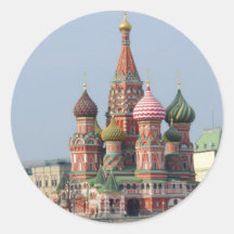 Cathedral Round Sticker