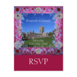 Cathedral rubies art Deco RSVP Postcard
