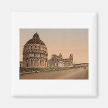 Cathedral Square, Pisa, Tuscany, Italy Fridge Magnets