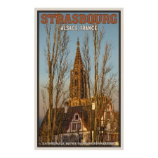 Cathédrale Notre Dame and Trees print