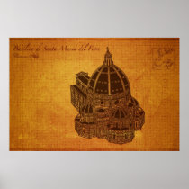Cathedrals: Basilica di Santa Maria del Fiore Print