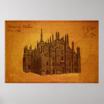 Cathedrals: Duomo di Milano, Milan posters