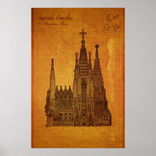 Cathedrals: Sagrada Fam�lia, Barcelona Poster