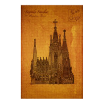Cathedrals: Sagrada Família, Barcelona posters by vladstudio Cathedrals: Sagrada Família, Barcelona posters
