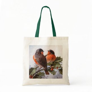 Catherine Klein: Robins on Holly