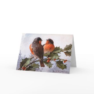Catherine Klein: Robins on Holly