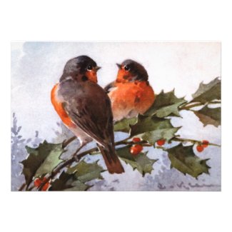 Catherine Klein: Robins on Holly