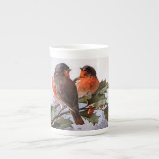 Catherine Klein: Robins on Holly