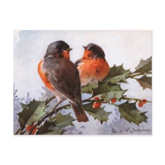Catherine Klein: Robins on Holly