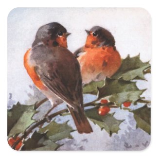 Catherine Klein: Robins on Holly