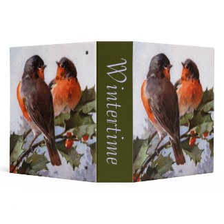 Catherine Klein: Robins on Holly